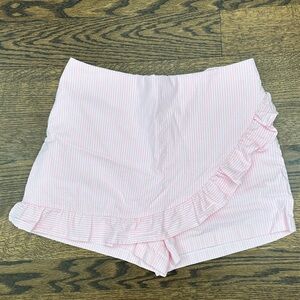 Lilly Pulitzer Pink Striped High Waist Skort